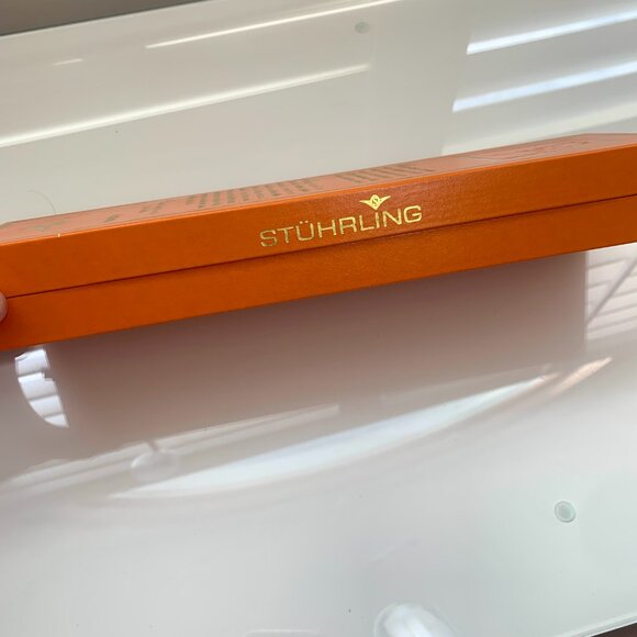 Stuhrling Skeleton Automatic Men’s Watch w/ Box – Rose Gold & Brown Leather - Picture 4 of 7